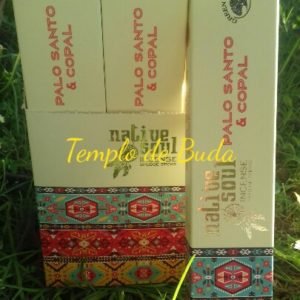 Indian Incense Native Soul Pau Santo and Copal Box