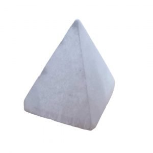 Pirámide de selenita 5cm