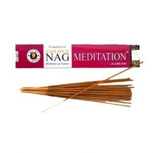Incenso Indiano Golden Nag Meditation