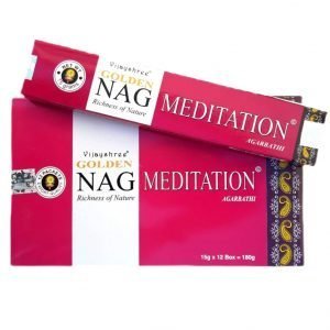 Incenso Indiano Golden Nag Meditation Caixa