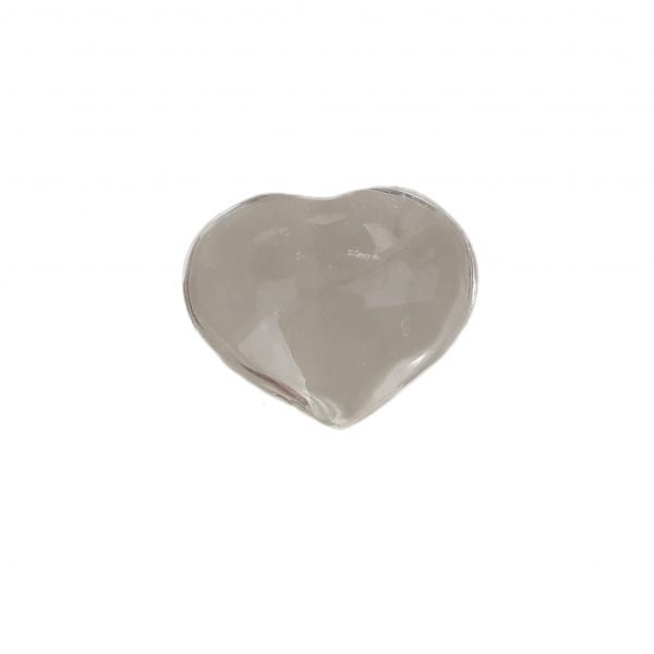 Cristal de quartz en forme de coeur 3cm