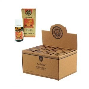 100 % natürliches ätherisches Öl Orange Goloka Box