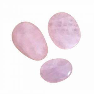 Ovale di quarzo rosa (sapone)