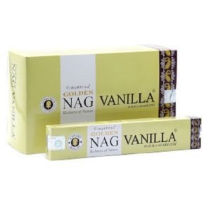 Golden Nag Vanilla Indian Incense Box