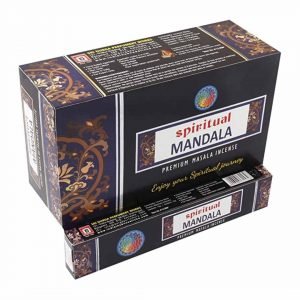 Boîte d'encens indienne Spiritual Mandala