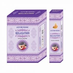 Boîte d'encens de relaxation ayurvédique indienne