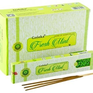 Incenso Indiano Goloka Fresh Mint Caixa