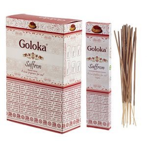 Encens indien Goloka Boîte de safran