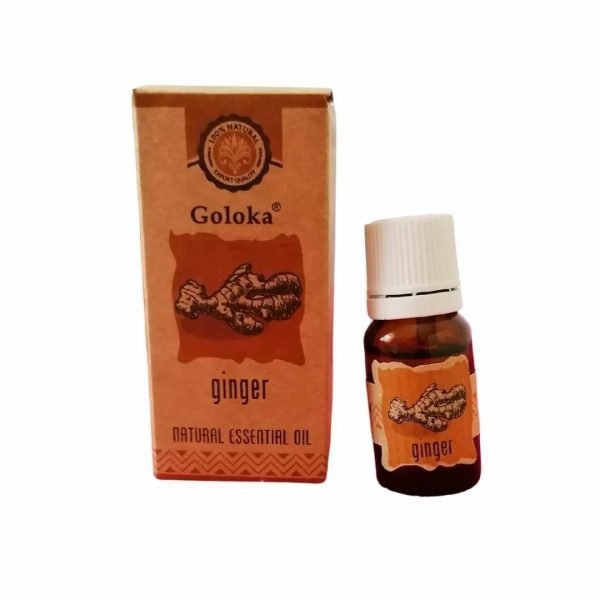 Aceite esencial de jengibre 100% natural Goloka