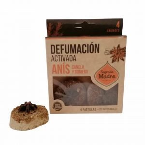 Sacred Mother Anise, Cinnamon and Rosemary Activated Smoking Pads (coussinets fumigènes activés)
