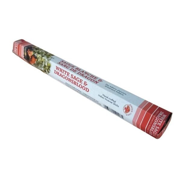 Indian Green Tree Incense White Sage and Dragon's Blood