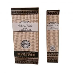 Goloka Organic Incense Krisna Tulsi Box
