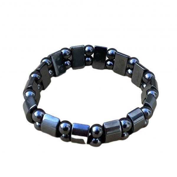 Magnetic Hematite Elastic Bracelet