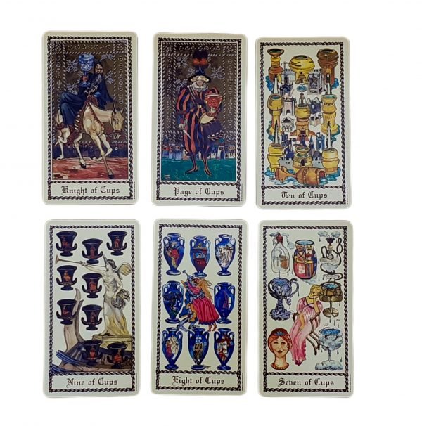 Tarot The Medieval Scapini de Luigi Scapini em Inglês