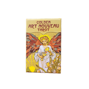 Tarot Mini Golden Art Nouveau de Giulia F. Massaglia (Edição de Bolso)