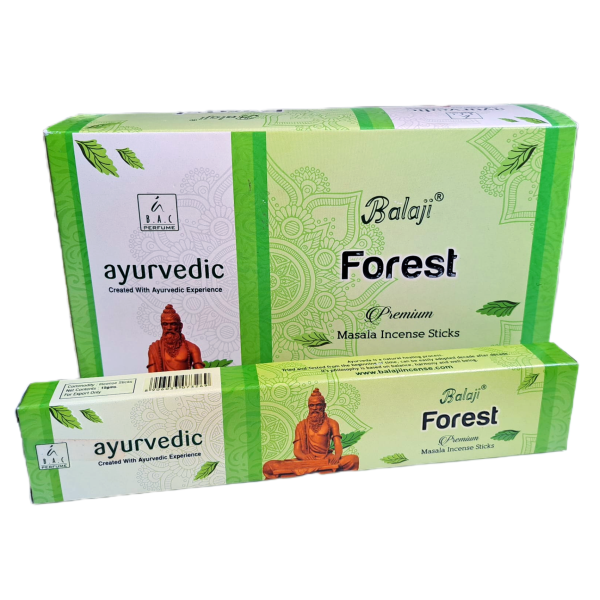 Incenso Indiano Balaji Ayurvedic Forest Caixa