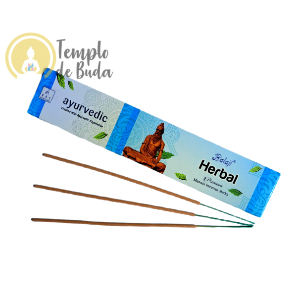 Balaji Ayurvedic Herbal Incense - Templo de Buda - Esoteric Products Store